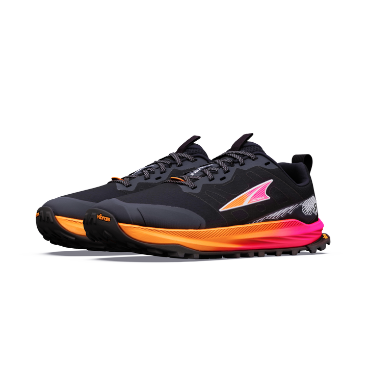 Altra Womens Lone Peak 9+ - Black/knockout Pink/wht