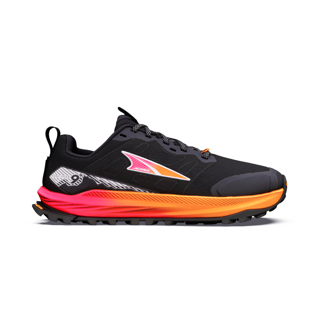 Altra Womens Lone Peak 9+ - Black/knockout Pink/wht