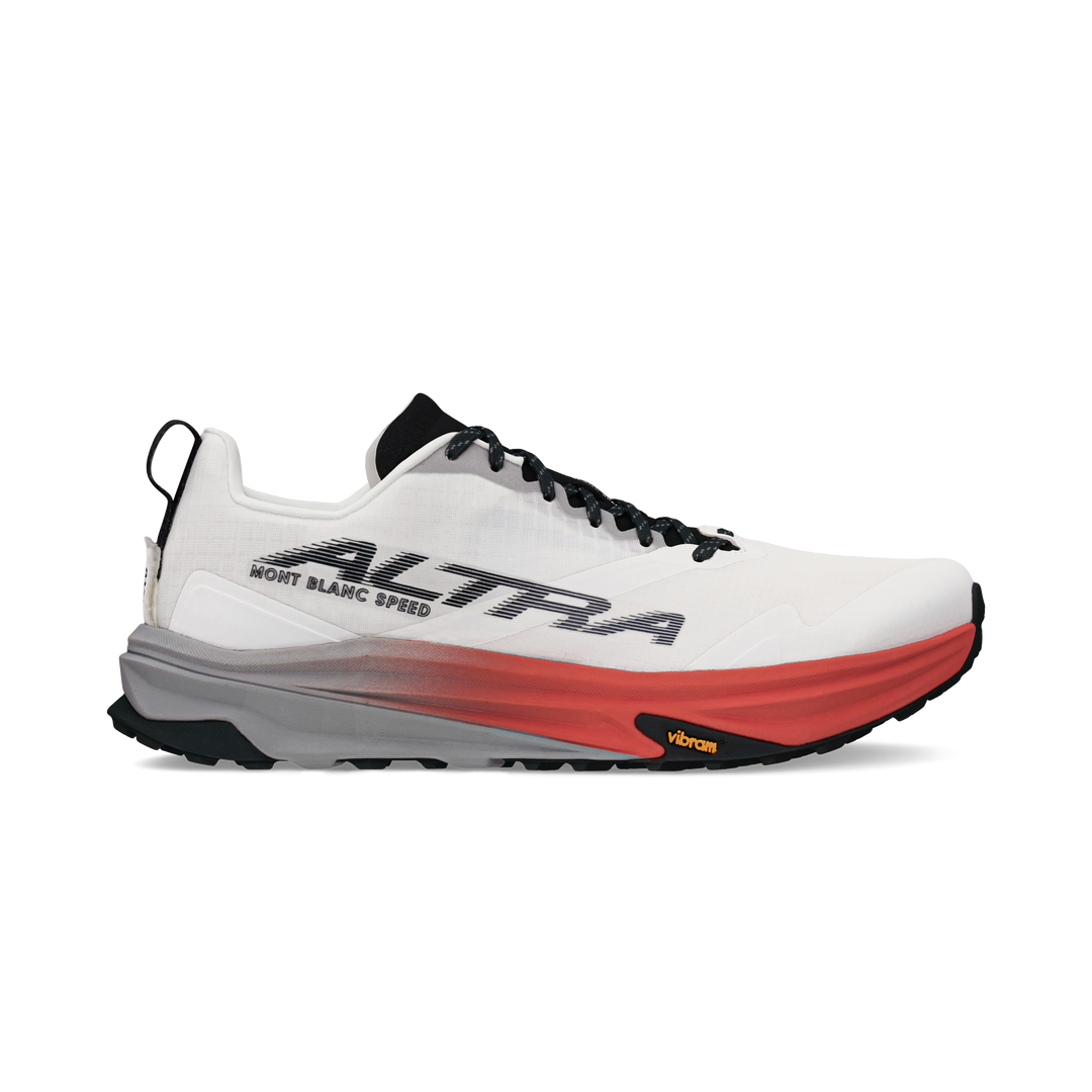Altra Mens Men's Mont Blanc Speed - White/coral