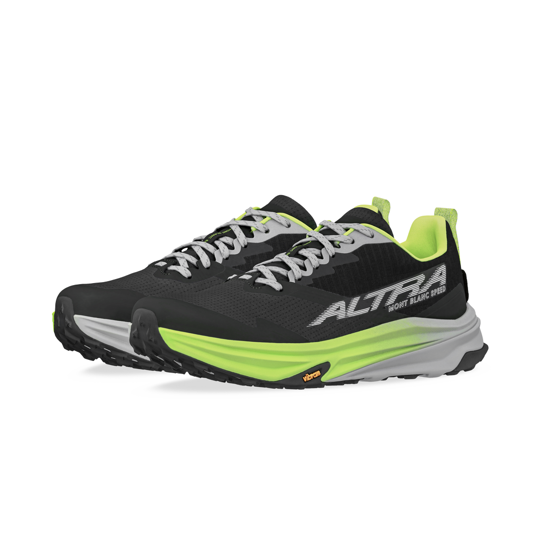 Altra Womens Women's Mont Blanc Speed - Black/lime