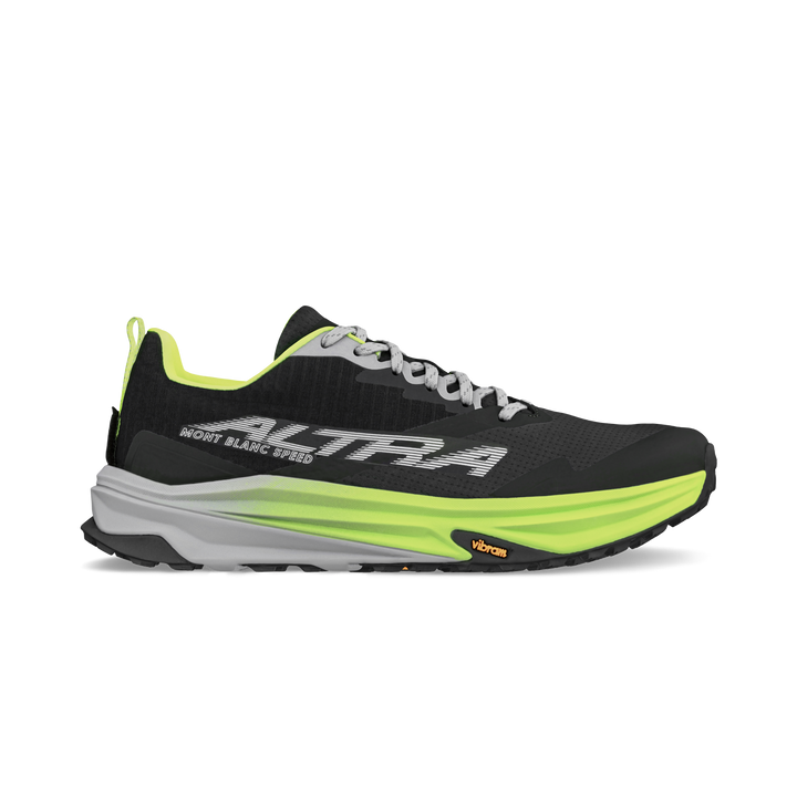 Altra Womens Women's Mont Blanc Speed - Black/lime