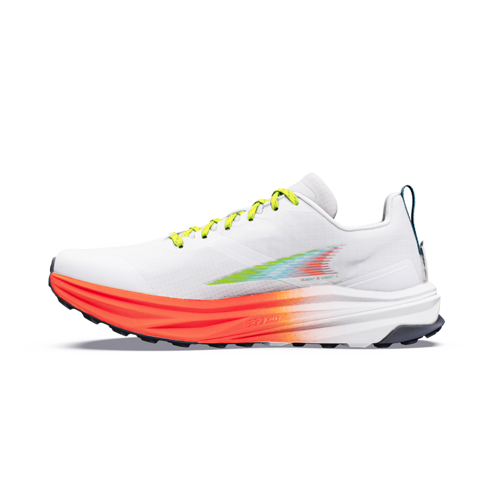 Altra Womens Women's Mont Blanc Speed - White/fry Coral/vpr Blu