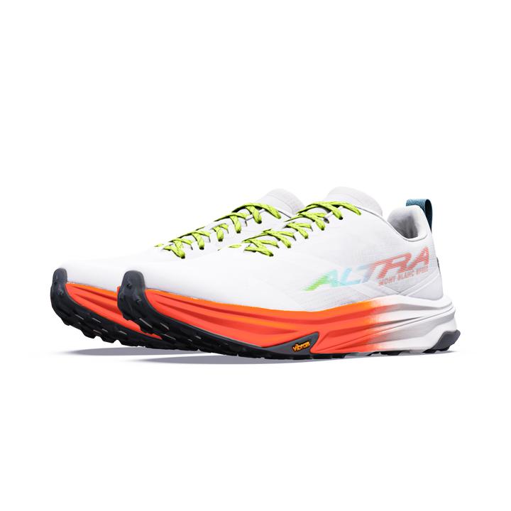 Altra Womens Women's Mont Blanc Speed - White/fry Coral/vpr Blu