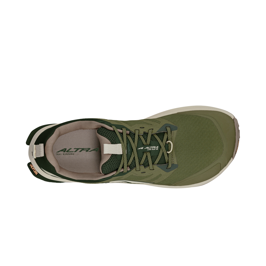 Altra Mens Lone Peak 9+ Wide (Wide) - Green