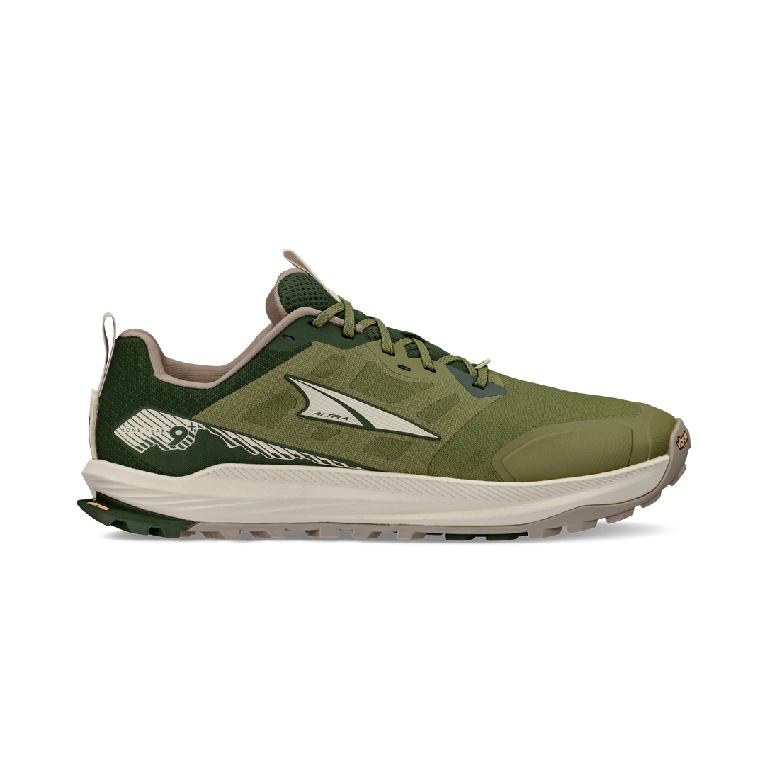 Altra Mens Lone Peak 9+ Wide (Wide) - Green