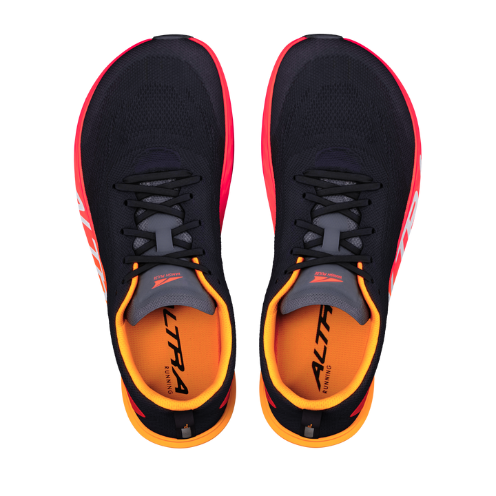 Altra Mens Vanish Pulse - Black/silver/orange Pop