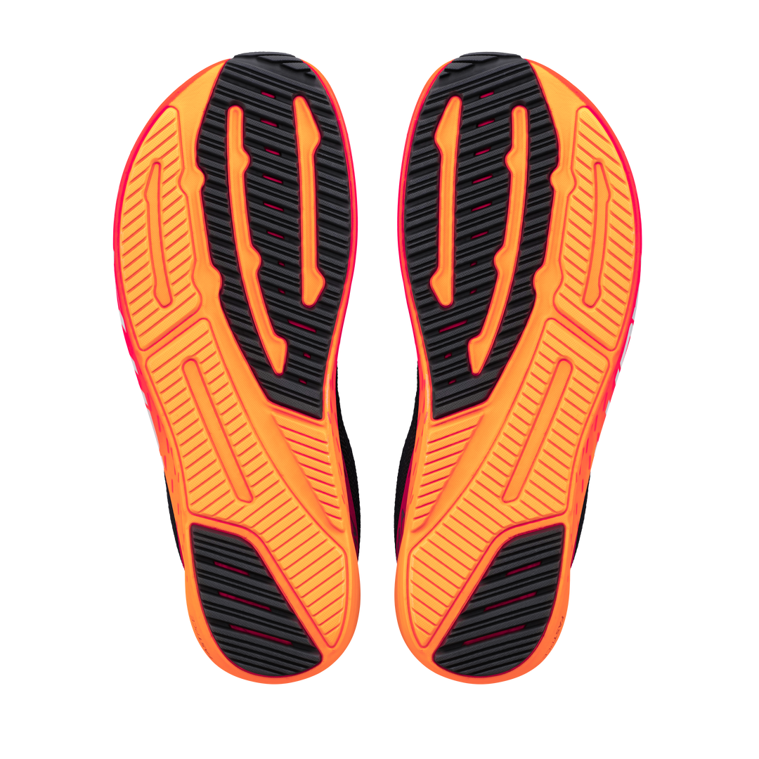 Altra Mens Vanish Pulse - Black/silver/orange Pop