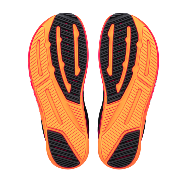 Altra Mens Vanish Pulse - Black/silver/orange Pop