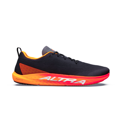 Altra Mens Vanish Pulse - Black/silver/orange Pop