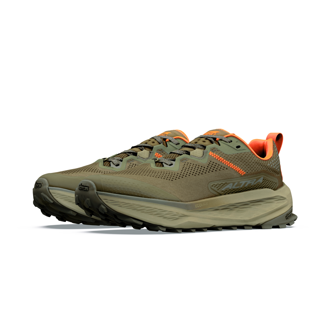 Altra Mens Olympus 7 - Dark Olive/black/aloe