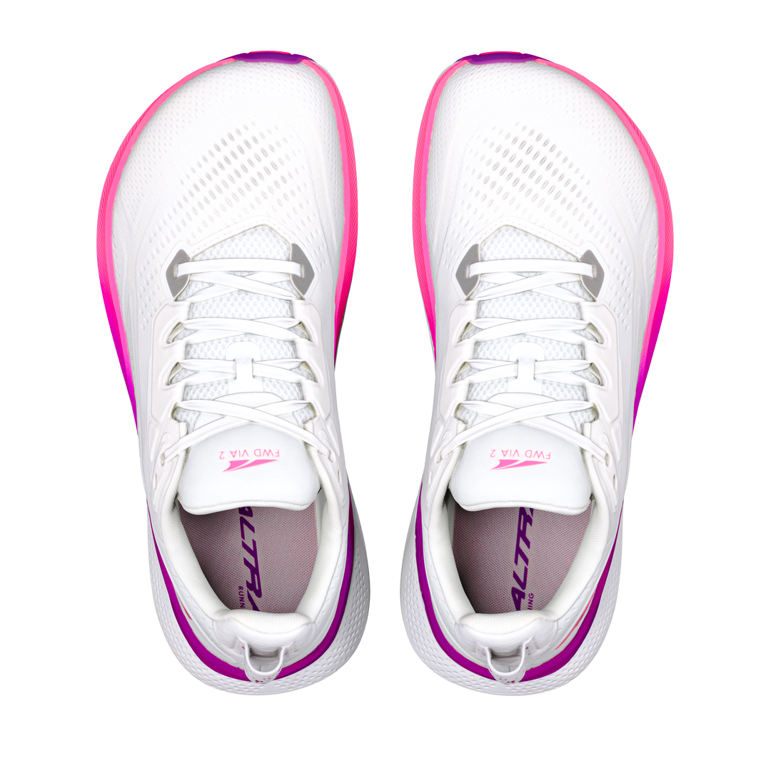 Altra Womens Fwd Via 2 - Wht/slvr/purplcactusflwr