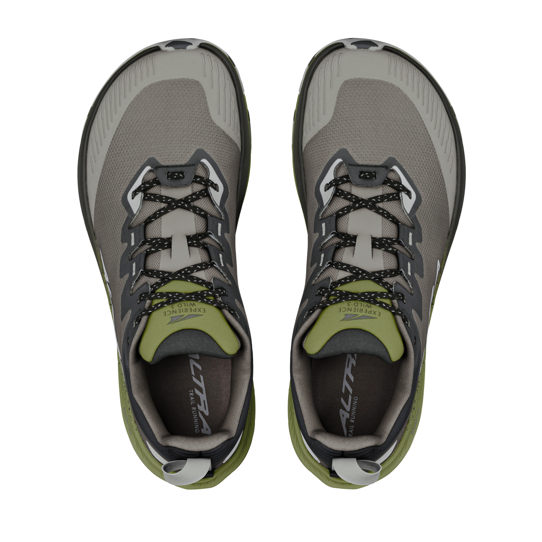 Altra Mens Experience Wild 3 - Dk Gull Gy/nit Owl/iguana