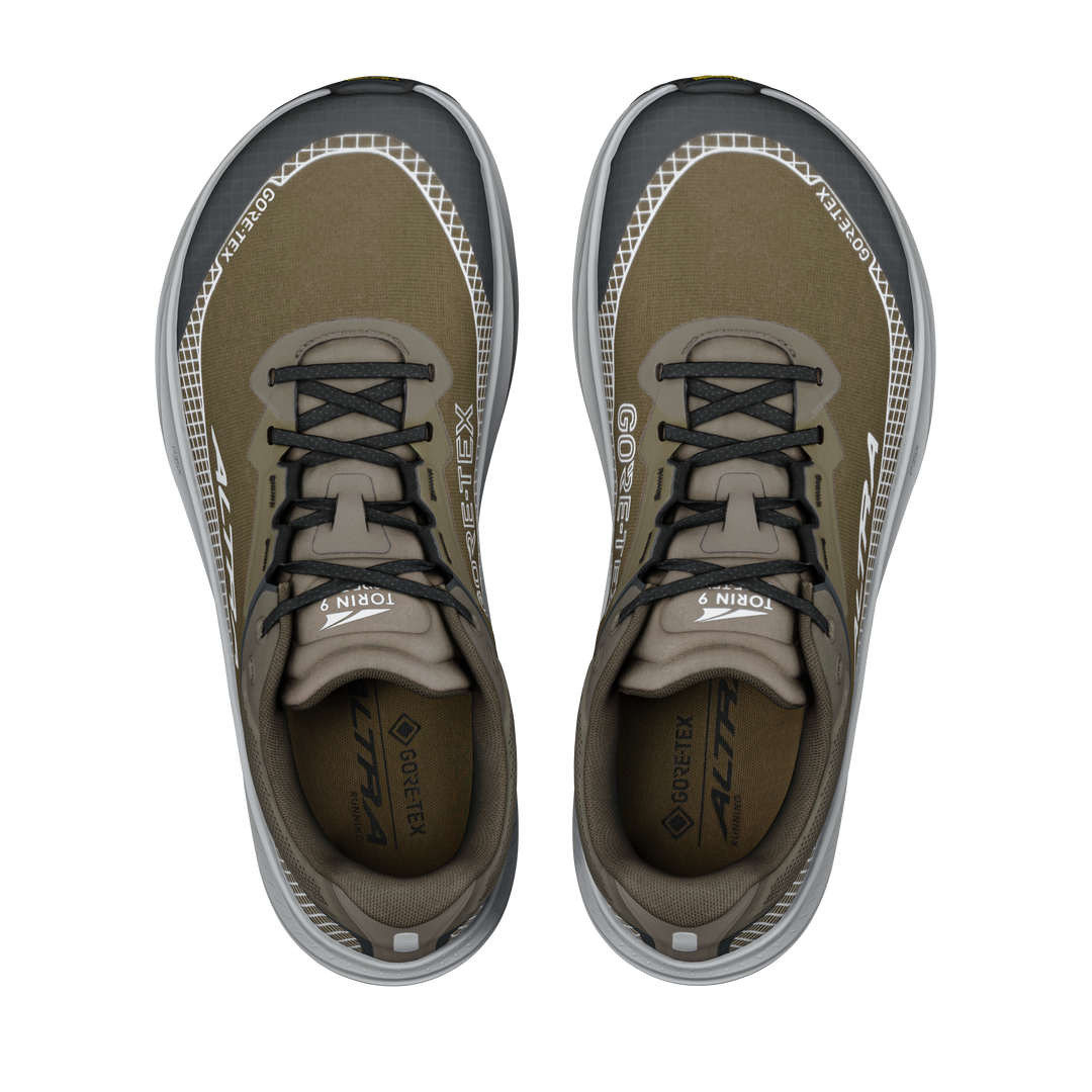 Altra Mens Torin 9 Gtx - Dark Olive/silver/ntowl