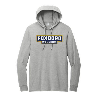 Escuela Secundaria Foxboro - Sudadera unisex con capucha de mezcla triple (ST406)