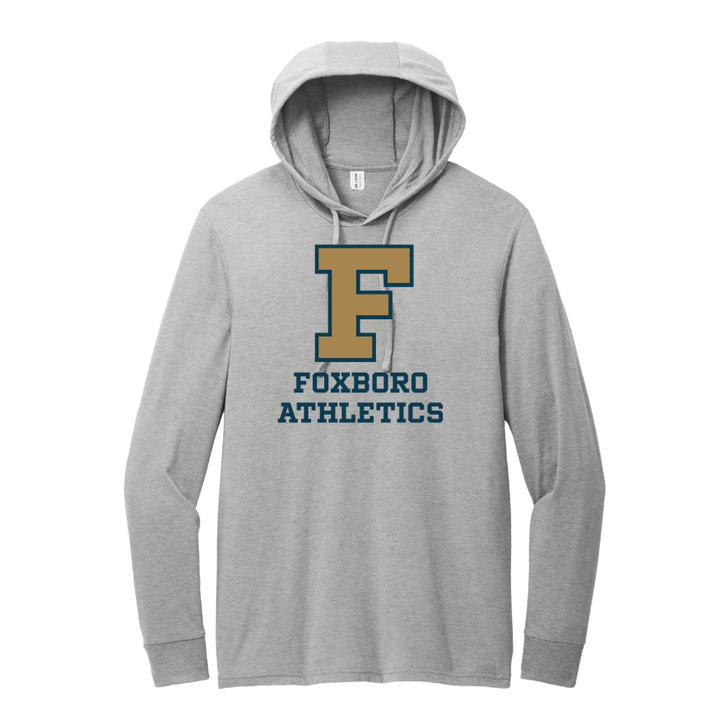 Camiseta unisex con capucha de mezcla triple para personal de eventos de la escuela secundaria Foxboro (ST406)