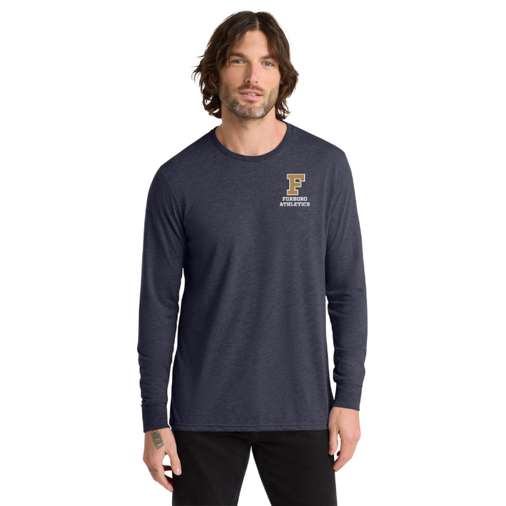 Foxboro High School - Unisex Triblend Long Sleeve Tee (AL6004)