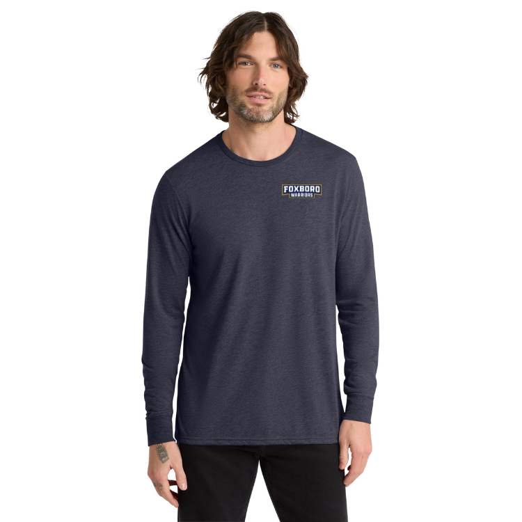 Foxboro High School - Unisex Triblend Long Sleeve Tee (AL6004)