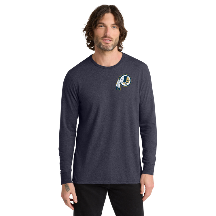 Foxboro High School - Unisex Triblend Long Sleeve Tee (AL6004)