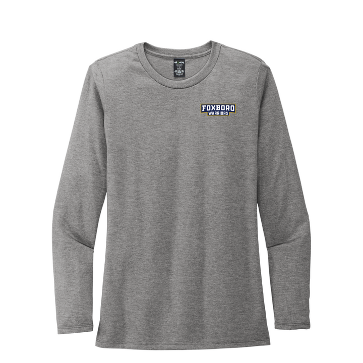 Foxboro High School - Women's Triblend Long Sleeve Tee (AL6008)