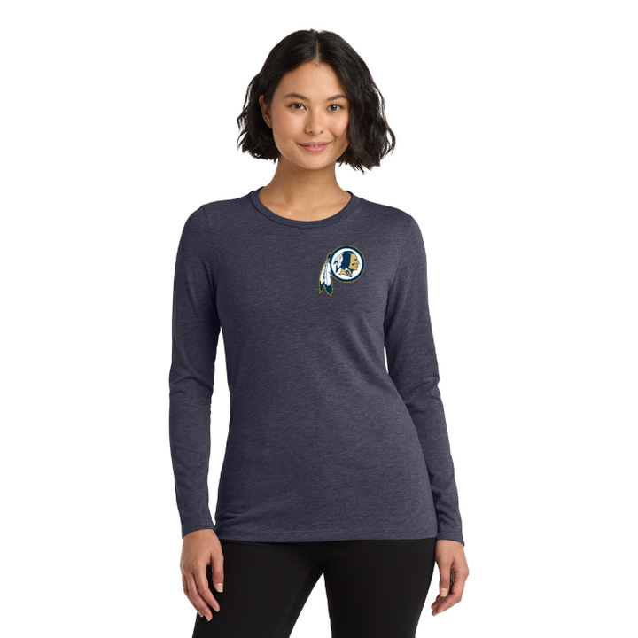 Foxboro High School - Women's Triblend Long Sleeve Tee (AL6008)