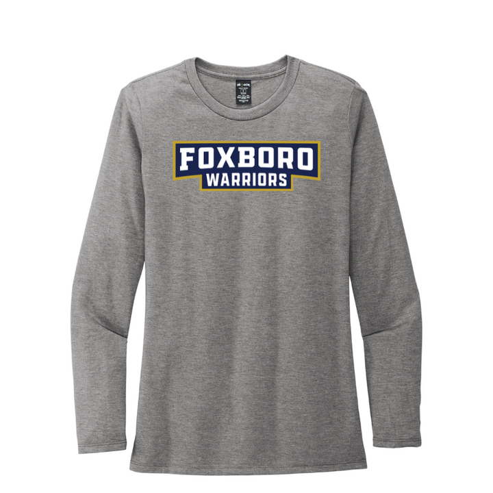 Foxboro High School - Women's Triblend Long Sleeve Tee (AL6008)