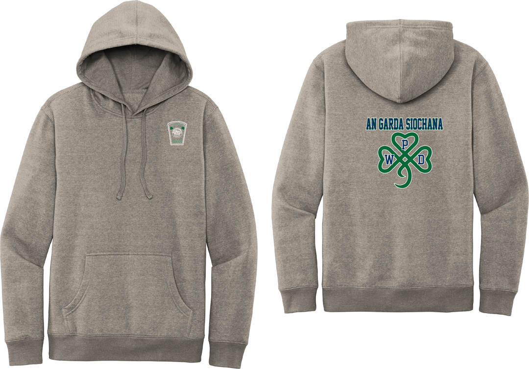 Walpole PD St. Patrick's Day 2024 LC Badge - District® Adult V.I.T.™ Fleece Hoodie - DT6100