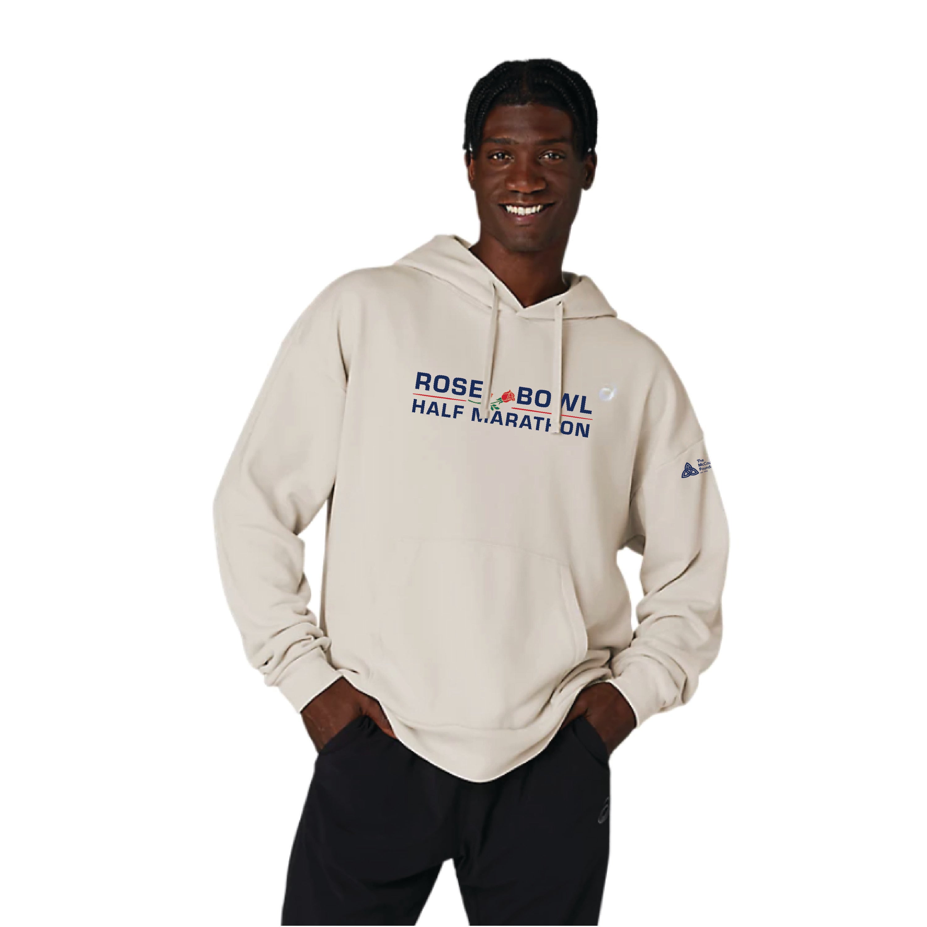 Hoodie Pull Asics LA Marathon Finisher ASICS Sweat Relax Pull Over