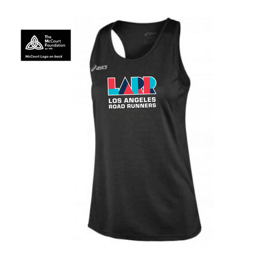 Los Angeles Road Runners / ASICS Women's Rival II Singlet Black (TF2934) (LARR-01, LA-35)