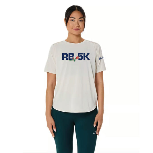 2026 Rose Bowl 5K - ASICS Women's Road SS Top - Birch (2012C969) (RB26-07)