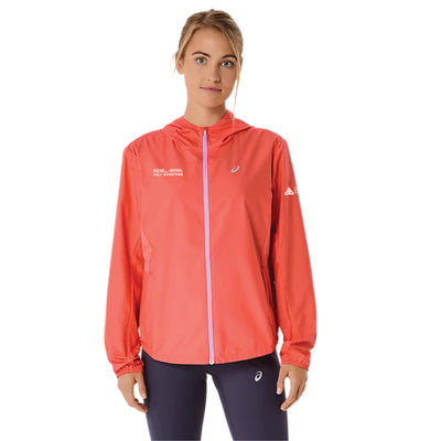 2026 Rose Bowl Half Marathon - ASICS Women's Silver Jacket (2012D148) (RB26-06)