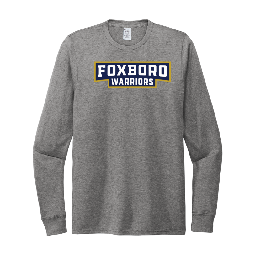 Foxboro High School - Unisex Triblend Long Sleeve Tee (AL6004)