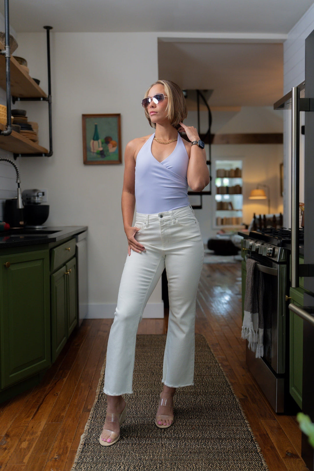 BRUSHED commit halter tank