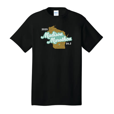 Maratón de Madison 2025 - Camiseta de algodón Core