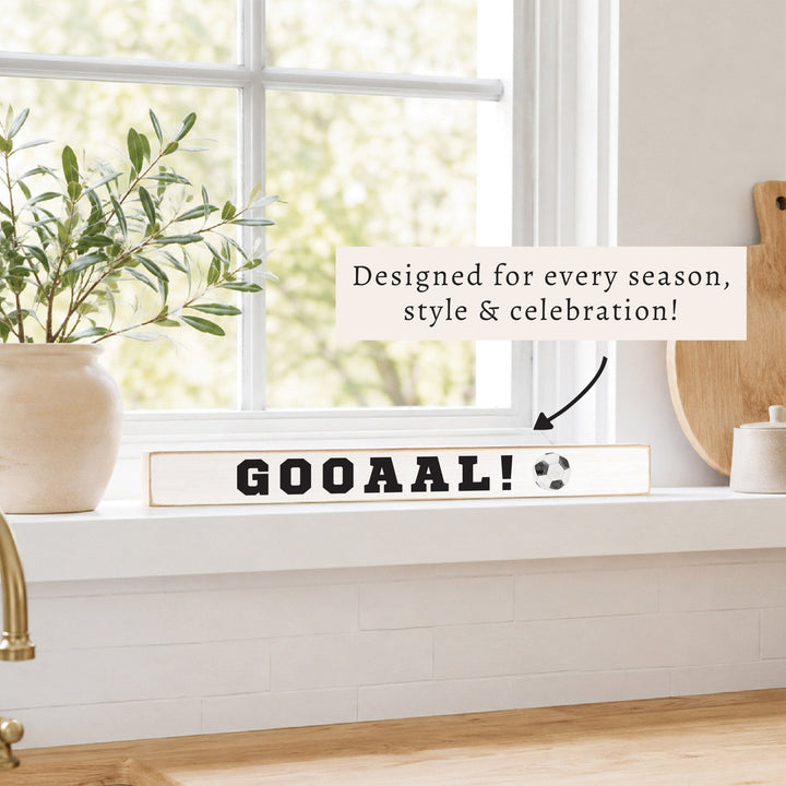 Goal Soccer Skinny Sign