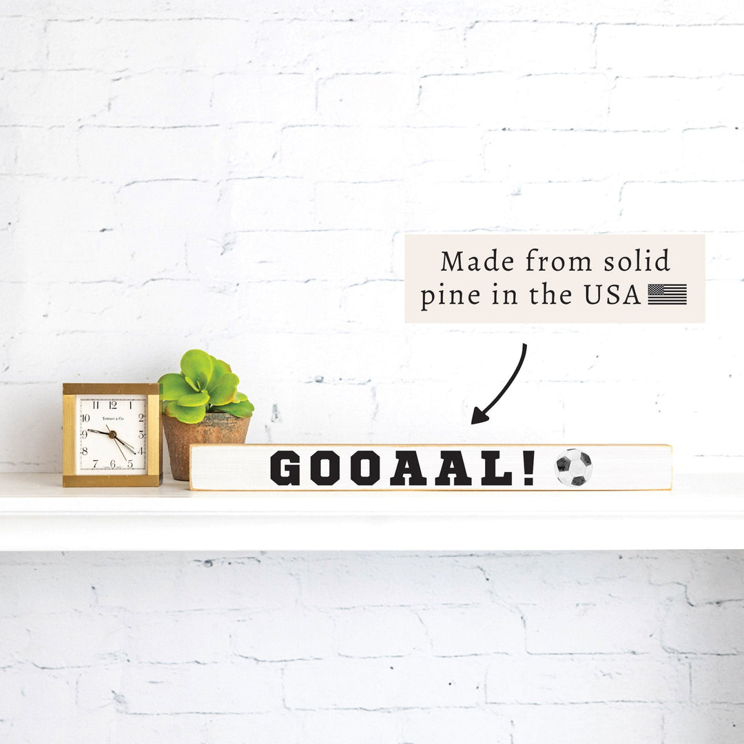 Goal Soccer Skinny Sign