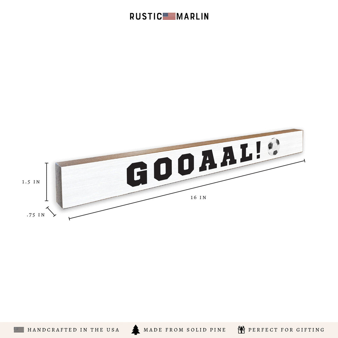 Goal Soccer Skinny Sign
