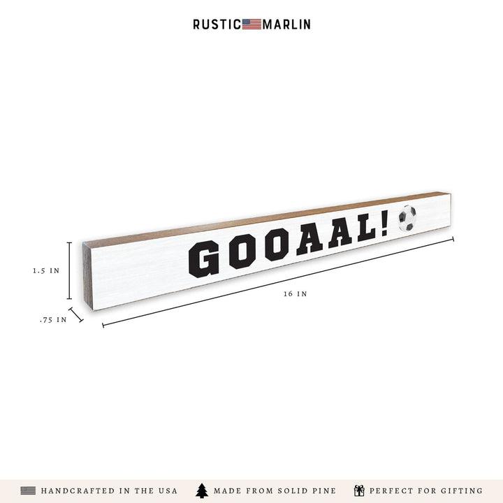 Goal Soccer Skinny Sign