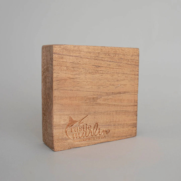 Saltwater Heals Everything Block Sign