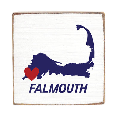 ASICS Falmouth Road Race 2026 - Heart Falmouth Wood Block