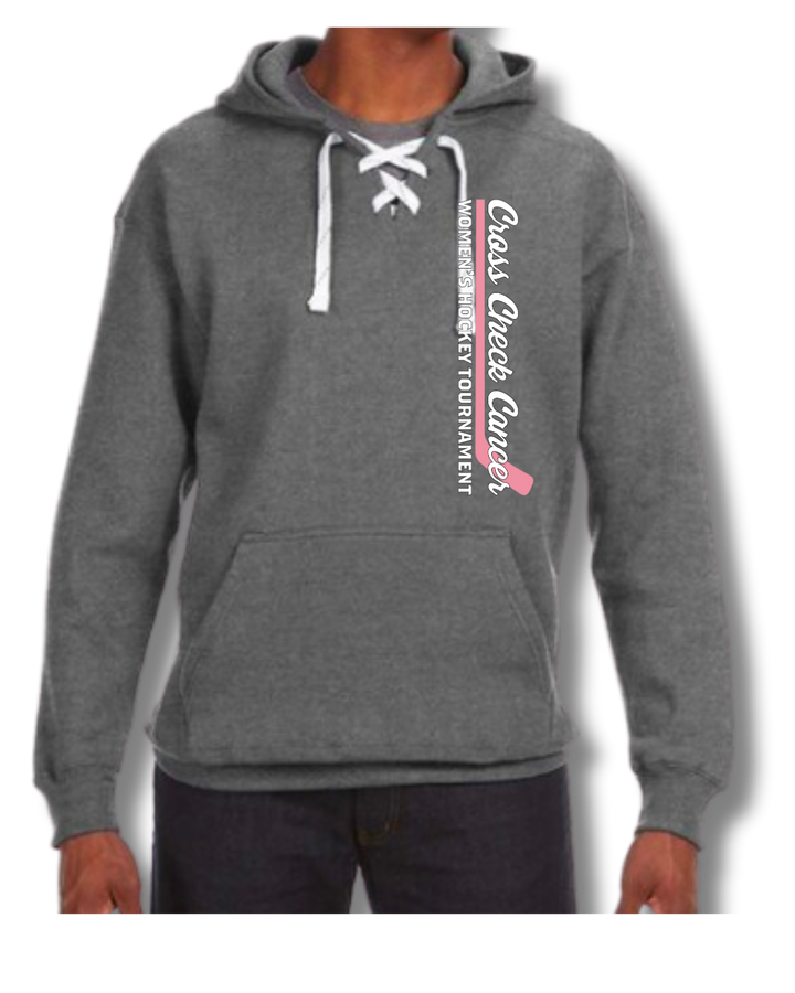 Sudadera con capucha y encaje deportivo Cross Check (JA8830)