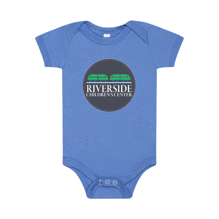 Traje de baño de una pieza de manga corta para bebé Riverside (100b) 