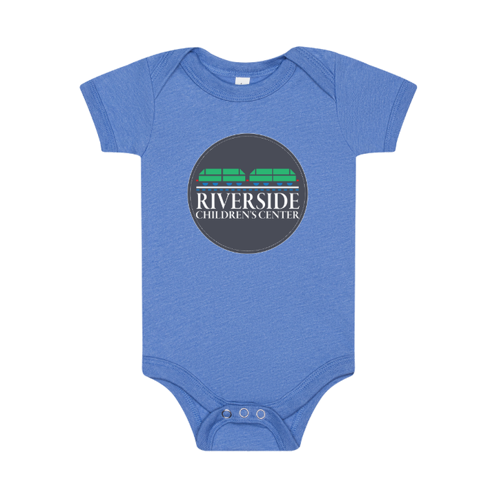 Traje de baño de una pieza de manga corta para bebé Riverside (100b) 