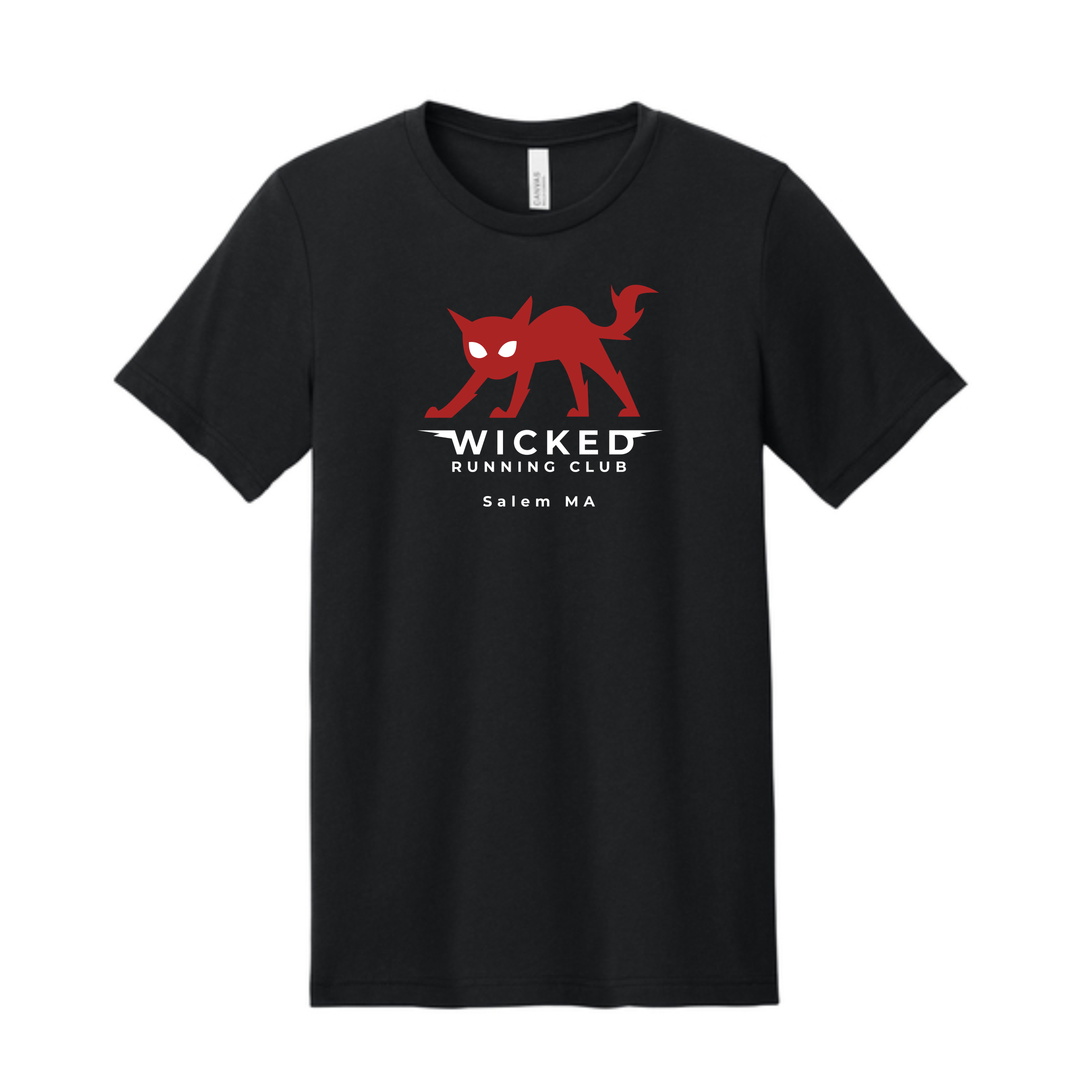 Wicked Running Club - Bella + Canvas Unisex Jersey T-shirt (BC3001CVC)