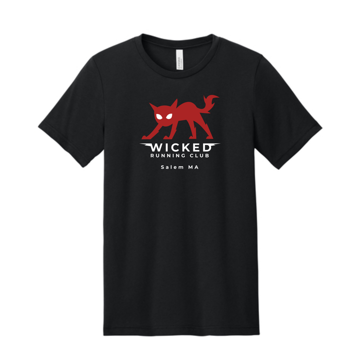 Wicked Running Club - Bella + Canvas Unisex Jersey T-shirt (BC3001CVC)