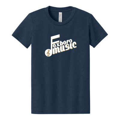 Foxboro Music - BELLA+CANVAS YOUTH Heather CVC Tee (BC3001YCVC)