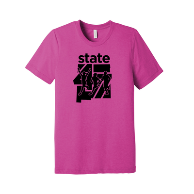 Wanderlust Running State 47 - Unisex Triblend Short Sleeve Tee (BC3413)