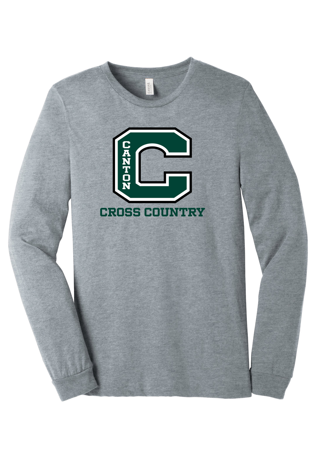 Canton Cross Country Unisex Long Sleeve Tee (BC3501CVC)