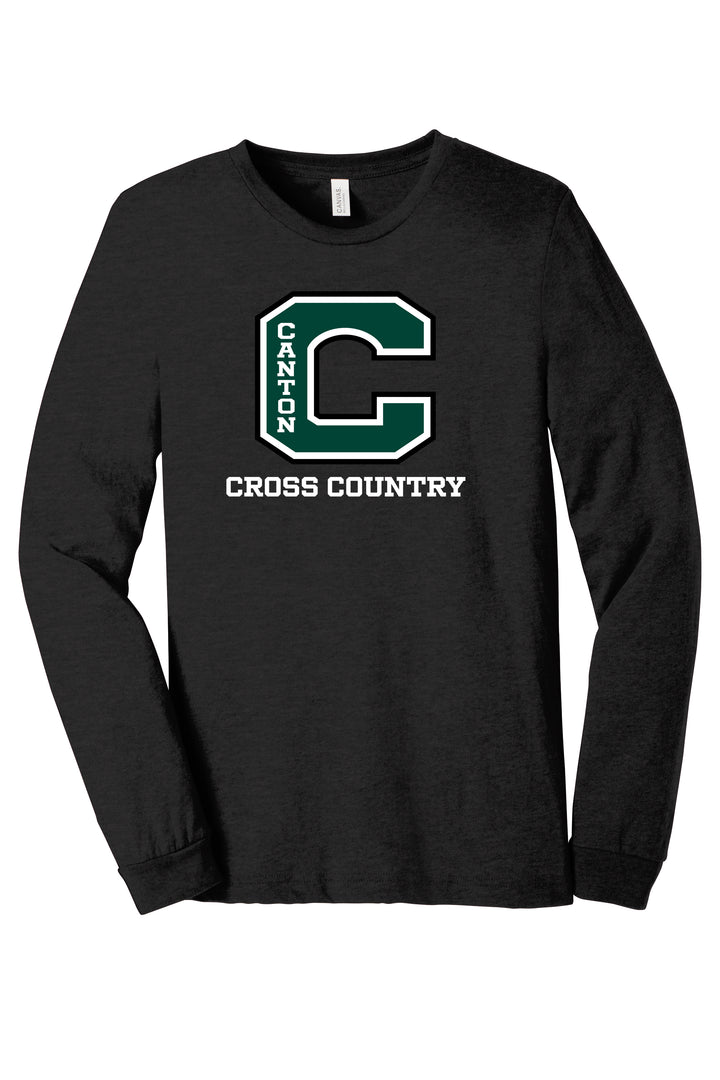 Canton Cross Country Unisex Long Sleeve Tee (BC3501CVC)