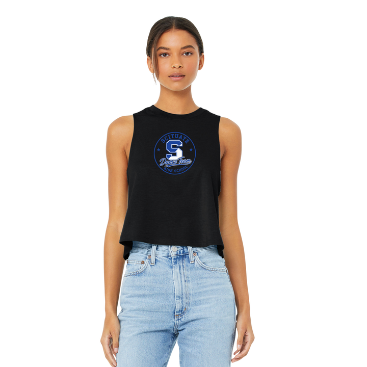 Scituate High School Dance Team - Women’s Racerback Cropped Tank (BC6682)