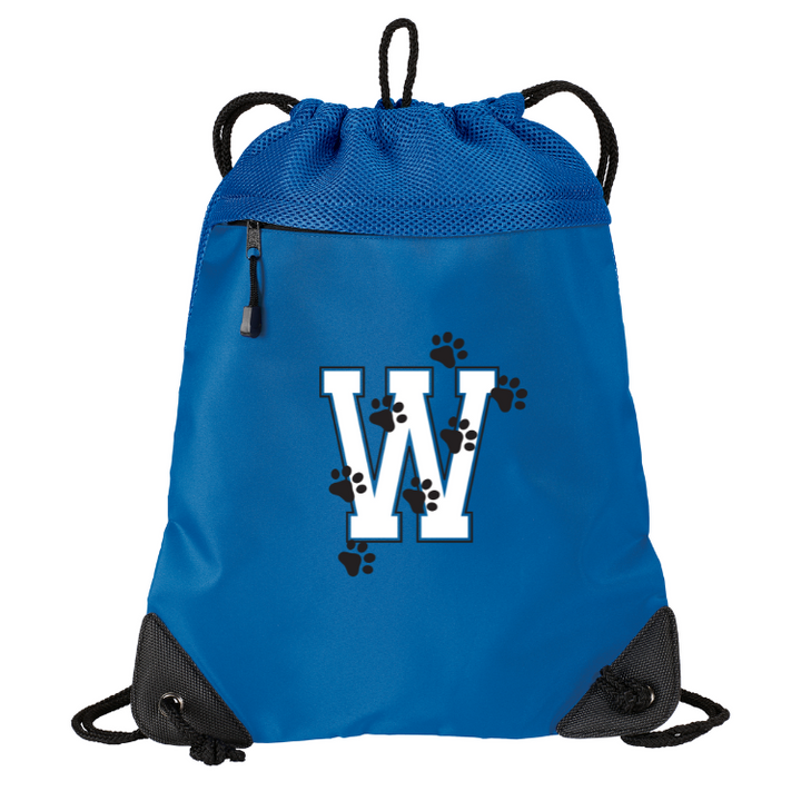 Wampatuck Elementary School - Port Authority® Cinch Pack with Mesh Trim (BG810)